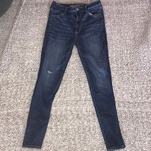 american eagle dark wash jeans